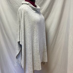 la Vie en Rose cowl neck poncho